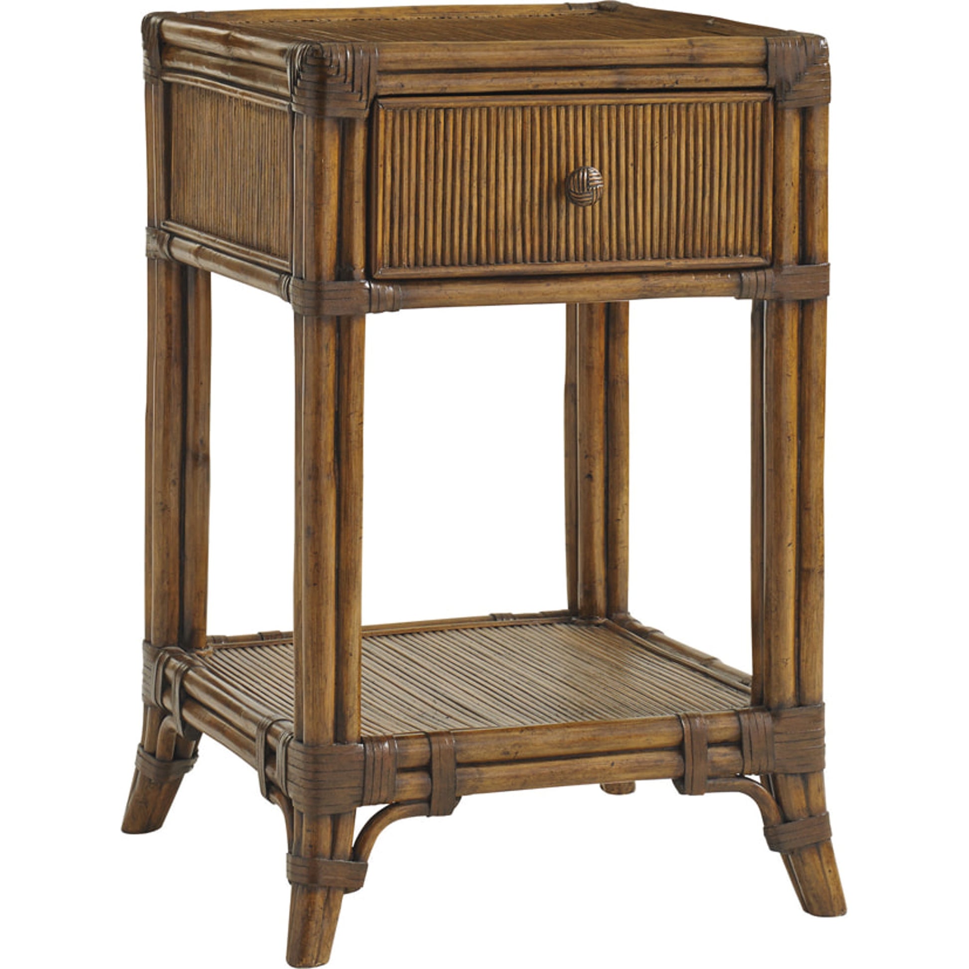 Del Sol Bedside Table by Tommy Bahama Home. Made from unique in a coastal style.