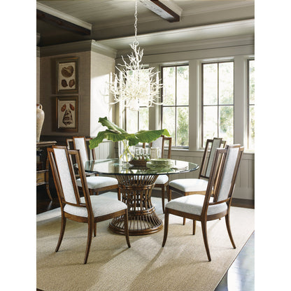 Latitude Dining Table by Tommy Bahama Home. Made from unique in a coastal style.