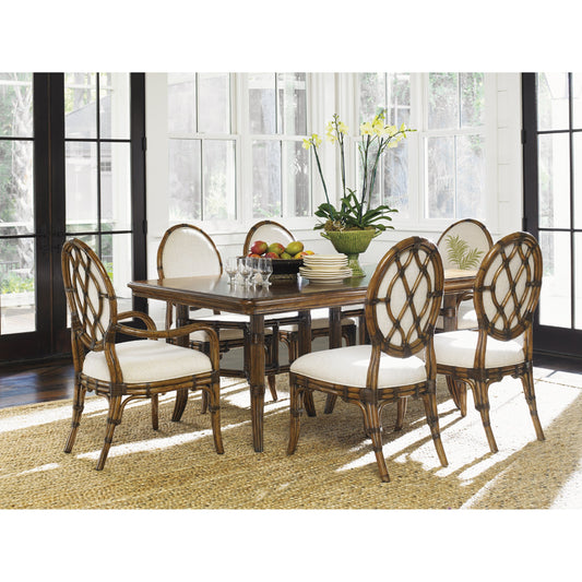 Gulfstream Oval Back Side Chair by Tommy Bahama Home. Made from unique in a coastal style.