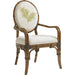 Gulfstream Oval Back Arm Chair by Tommy Bahama Home. Made from unique in a traditional style.