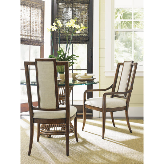 St. Barts Splat Back Arm Chair by Tommy Bahama Home. Made from unique in a traditional style.