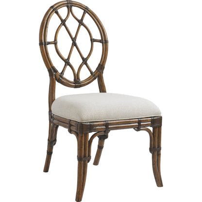 Cedar Key Oval Back Side Chair by Tommy Bahama Home. Made from unique in a coastal style.