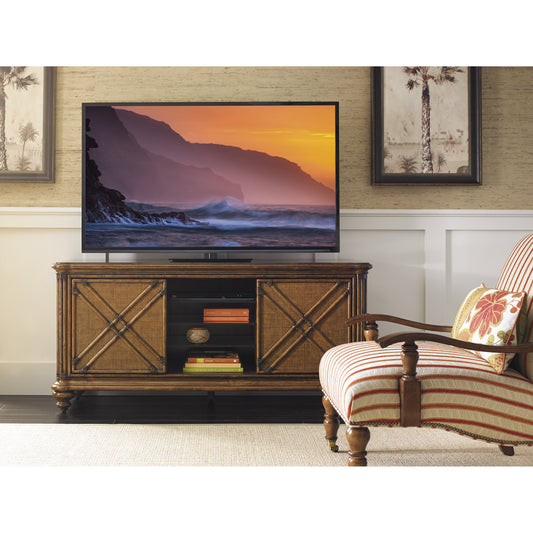 Marlin Media Console by Tommy Bahama Home. Made from unique in a traditional style.