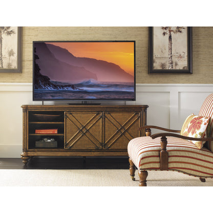 Marlin Media Console by Tommy Bahama Home. Made from unique in a traditional style.
