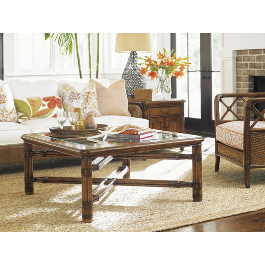 Capri Cocktail Table by Tommy Bahama Home. Made from unique in a coastal style.