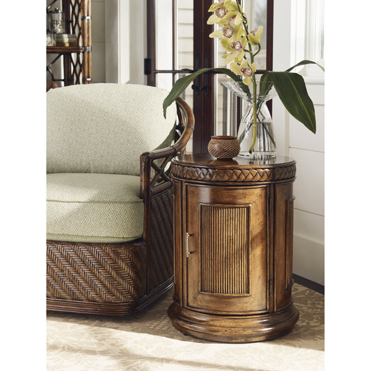 Belize Round End Table by Tommy Bahama Home. Made from unique in a traditional style.