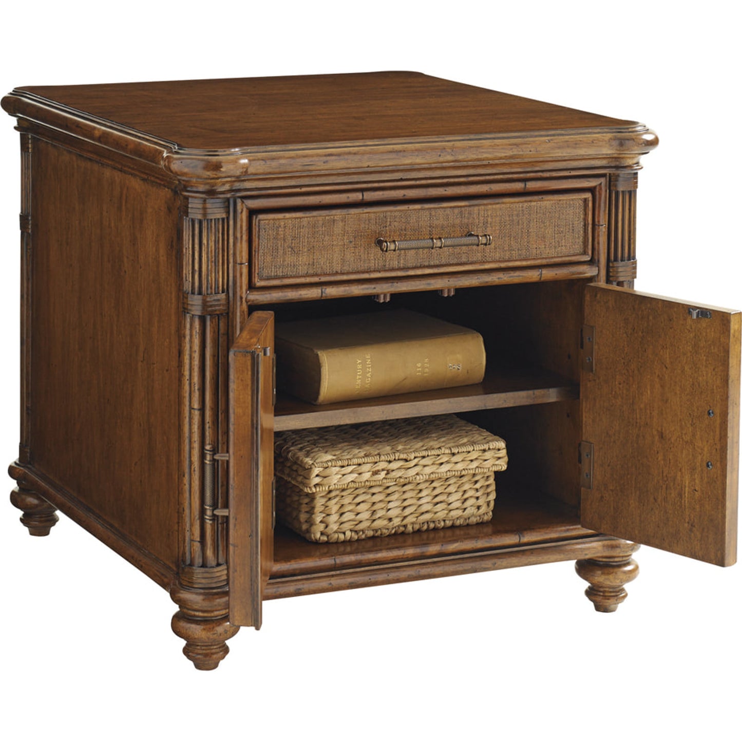 002 SR-836253 | Additional Silo | Mariner Storage End Table by Tommy Bahama Home. Made from unique in a coastal style.