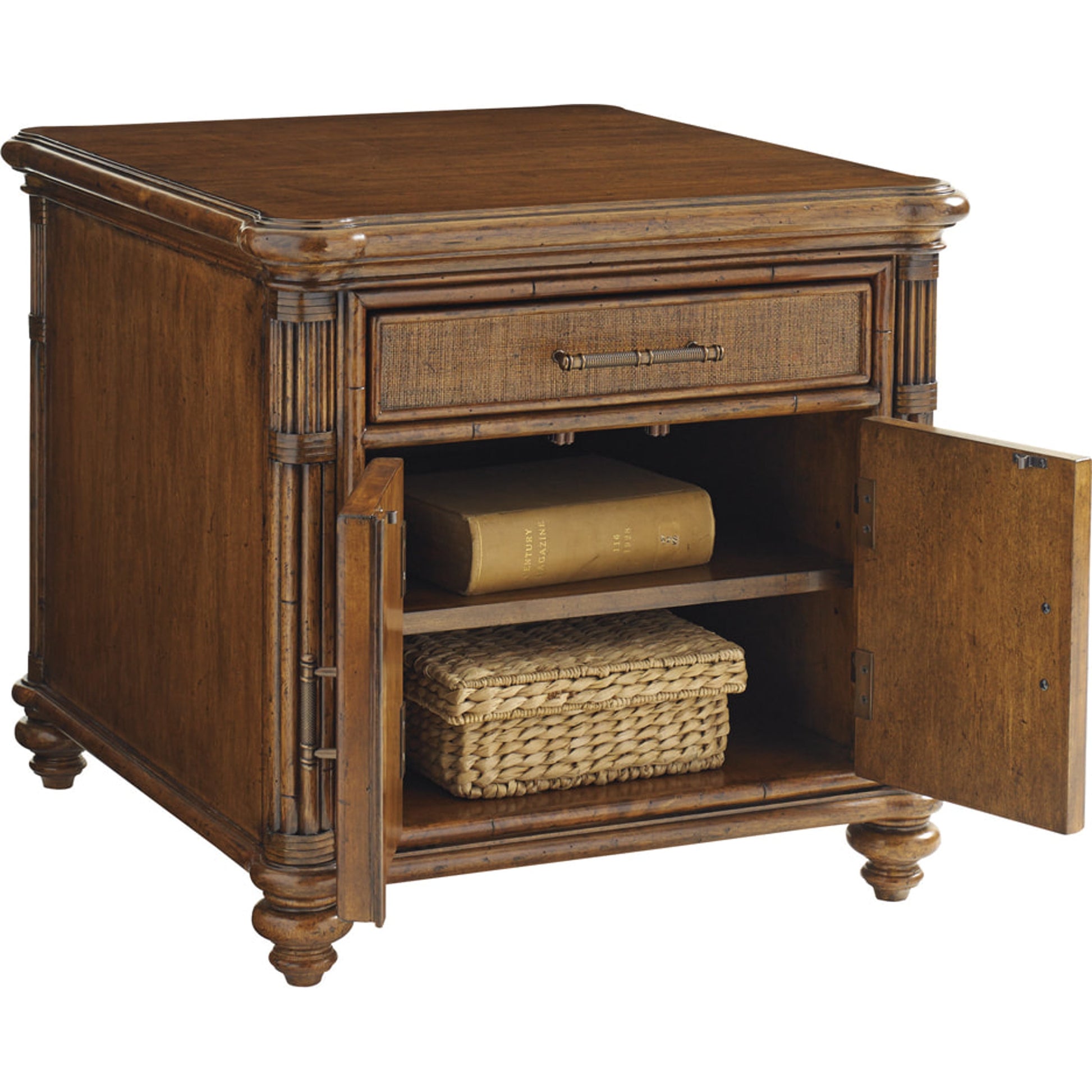 Mariner Storage End Table by Tommy Bahama Home. Made from unique in a coastal style.