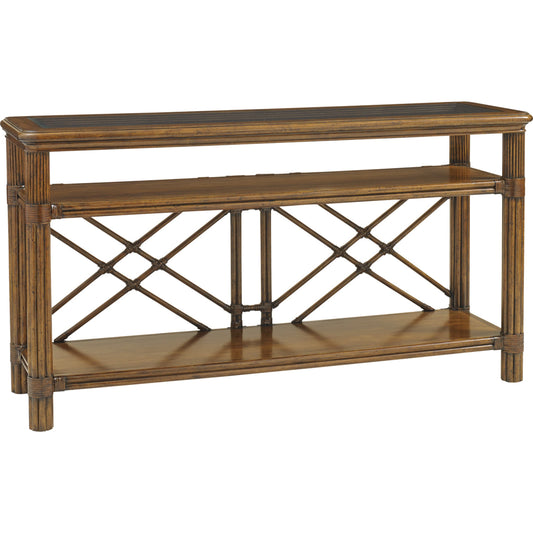 Islander Console by Tommy Bahama Home. Made from unique in a coastal style.