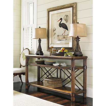 Islander Console by Tommy Bahama Home. Made from unique in a coastal style.