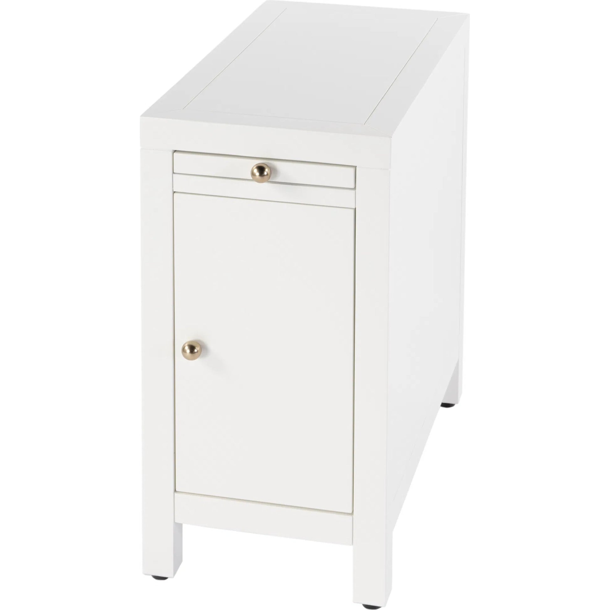 Nora Narrow End Table with Pull-Out Tray by Butler Specialty Company. Made from unique in a unique style.