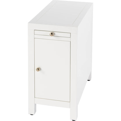 Nora Narrow End Table with Pull-Out Tray by Butler Specialty Company. Made from unique in a unique style.