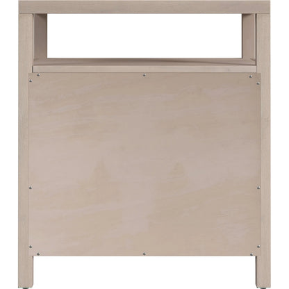 Nora 3-Drawer Nightstand by Butler Specialty Company in antique taupe. Made from mdf, acacia wood, pine wood, plywood, veneers in a unique style.