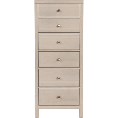 Nora Lingerie Chest by Butler Specialty Company in antique taupe. Made from mdf, acacia wood, pine wood, plywood, acacia veneers in a unique style.