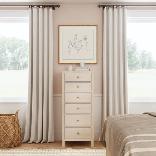 Nora Lingerie Chest by Butler Specialty Company in antique taupe. Made from mdf, acacia wood, pine wood, plywood, acacia veneers in a unique style.