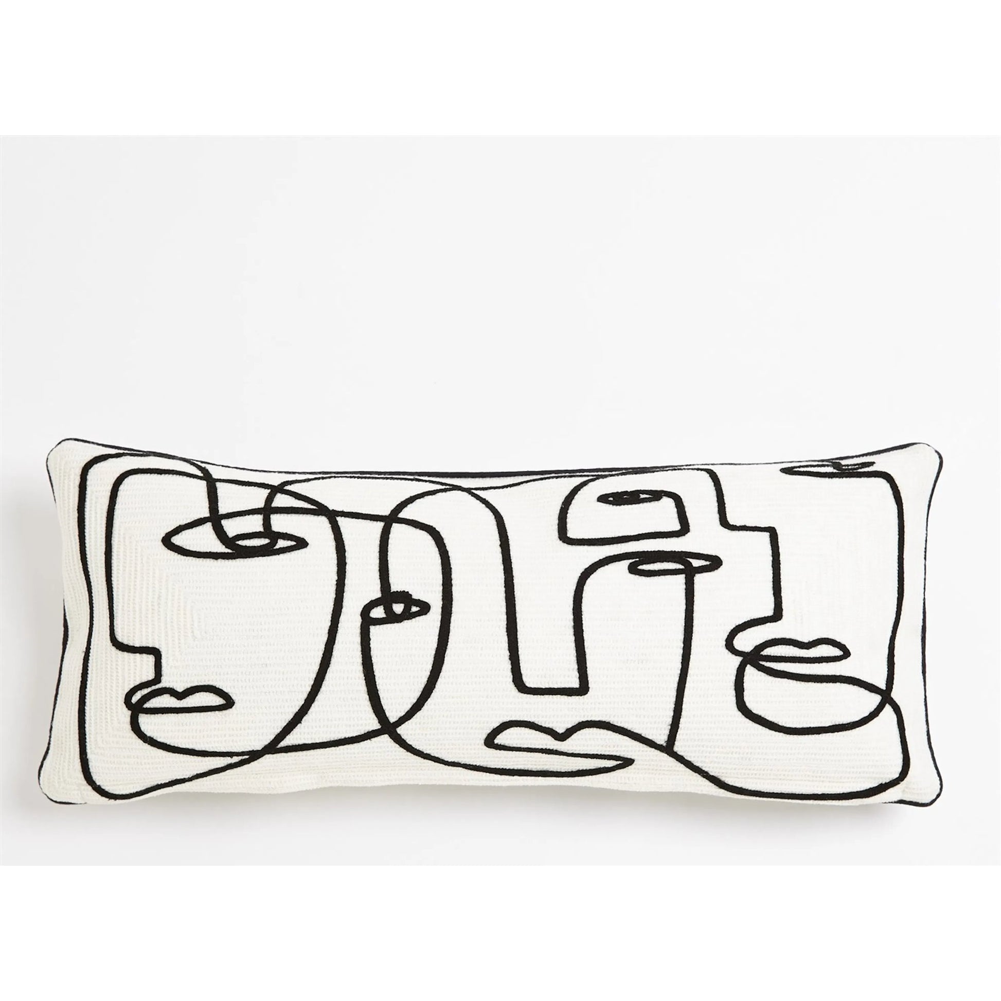 Congregation Lumbar Pillow by Global Views in red. Made from unique in a eclectic & global style.