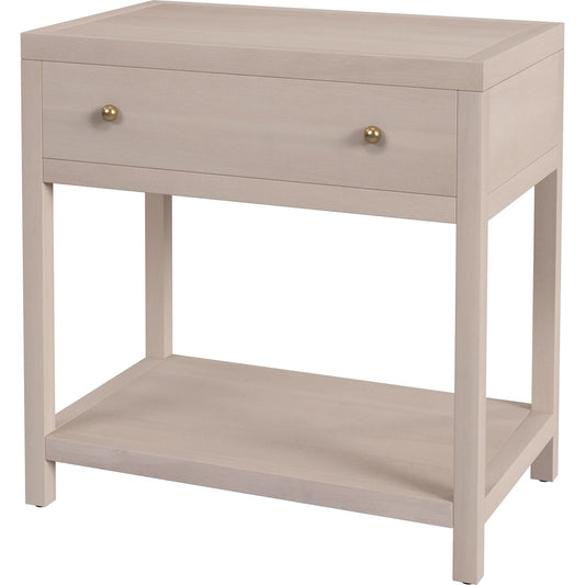 Nora 1-Drawer Nightstand by Butler Specialty Company in antique taupe. Made from unique in a unique style.