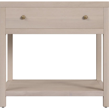 Nora 1-Drawer Nightstand by Butler Specialty Company in antique taupe. Made from unique in a unique style.