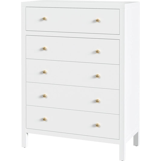 Nora Tall Dresser by Butler Specialty Company. Made from mdf, acacia wood, pine wood, veneers in a unique style.
