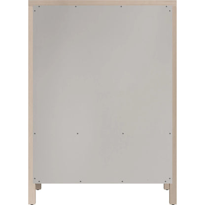 Nora Tall Dresser by Butler Specialty Company in antique taupe. Made from mdf, acacia wood, pine wood, veneers in a unique style.