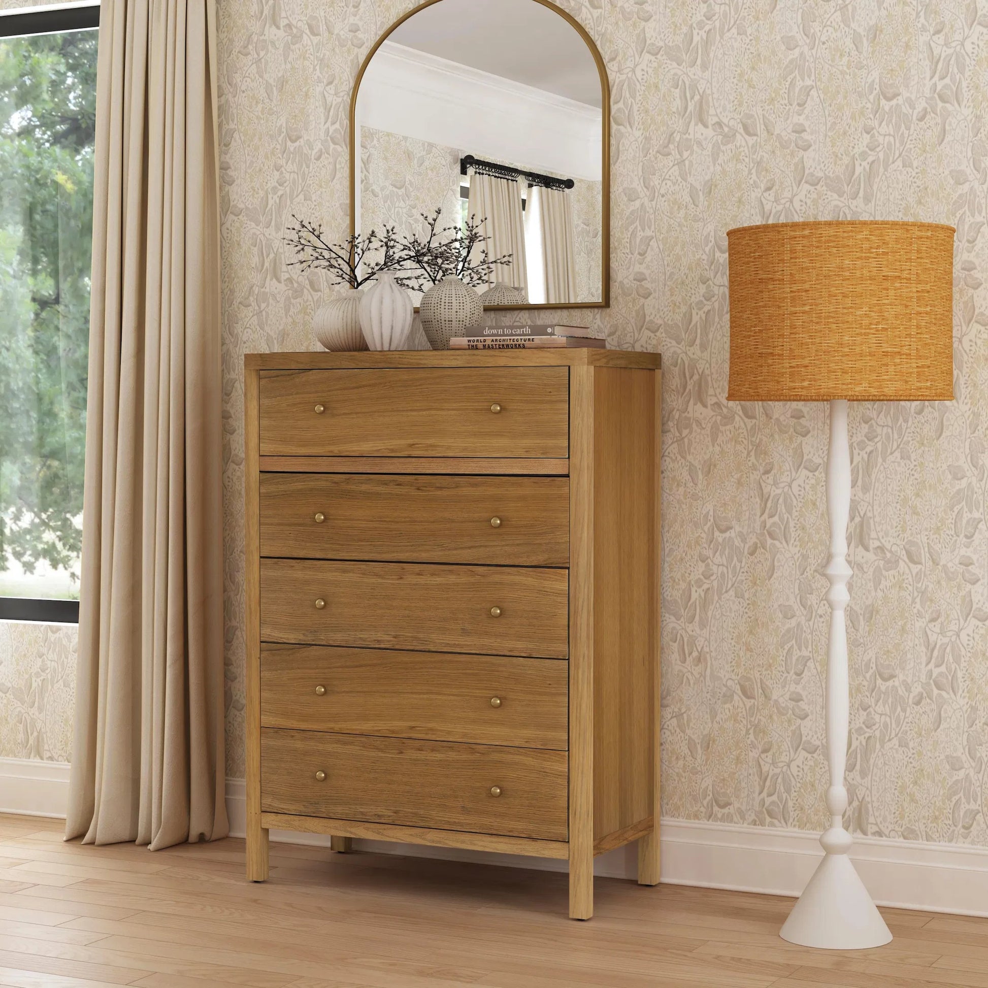 Nora 5 Drawer Tall Dresser by Butler Specialty Company. Made from unique in a unique style.