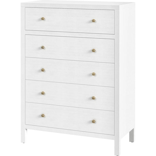 Nora Tall Dresser by Butler Specialty Company. Made from mdf, acacia wood, pine wood, veneers in a unique style.