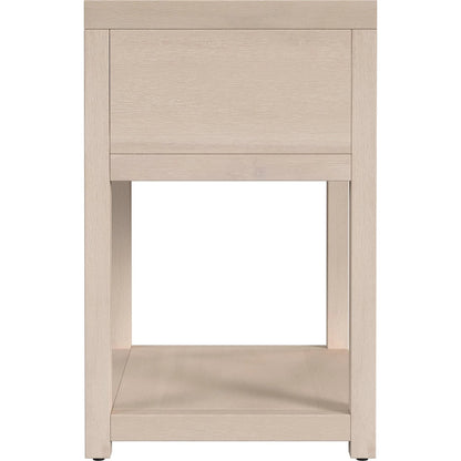 Nora 1-Drawer Nightstand by Butler Specialty Company in antique taupe. Made from unique in a unique style.