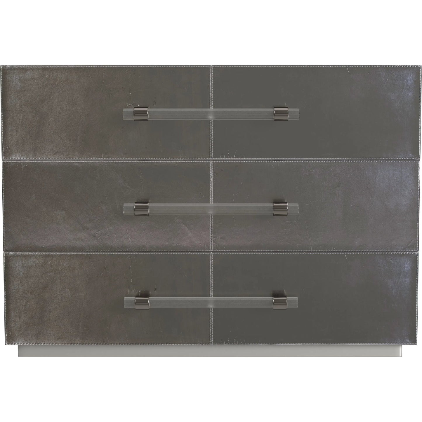 002 SI-2531504 | Additional Silo | Allman Accent Chest by Butler Specialty Company in silver. Made from mdf, genuine leather, acrylic hardware in a unique style.