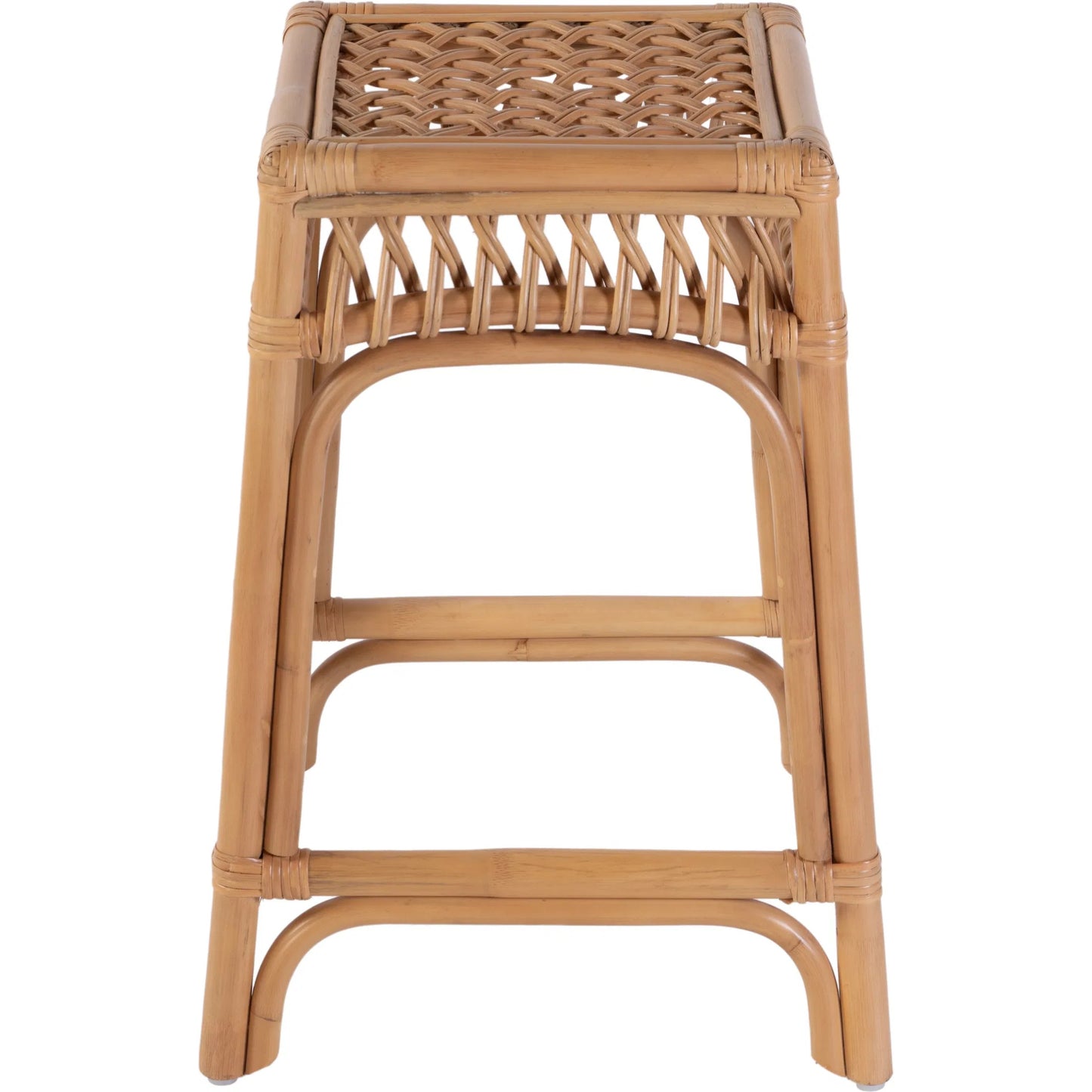 002 SI-2448117 | Additional Silo | Antigua Square Counter Stool by Butler Specialty Company in natural rattan. Made from rattan in a rustic style.