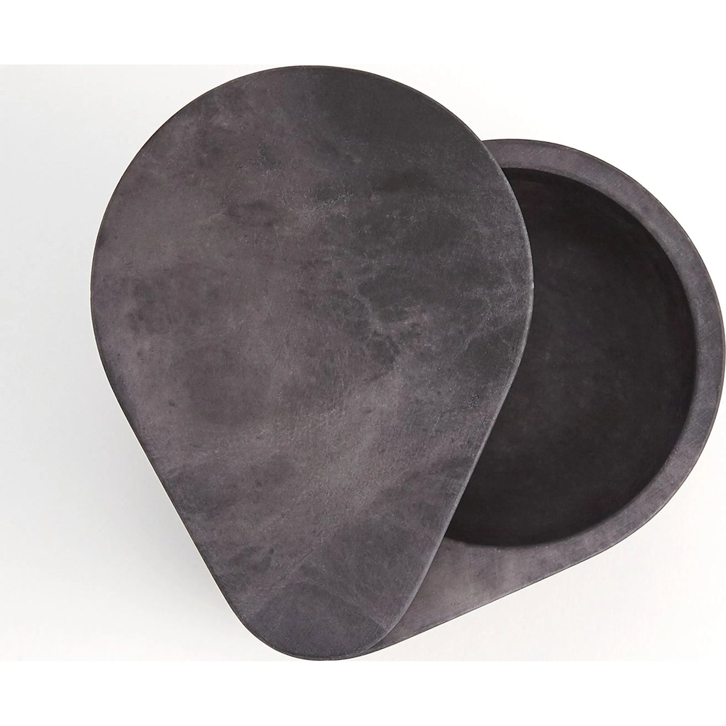 039 SI-2323034 | Additional Silo | Alabaster Teardrop Double Box by Global Views. Made from unique in a modern style.