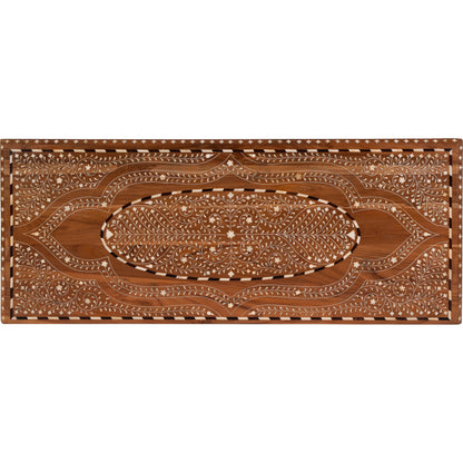 Rashmi Accent Chest by Butler Specialty Company in brown, bone inlay. Made from teak wood, bone in a traditional style.