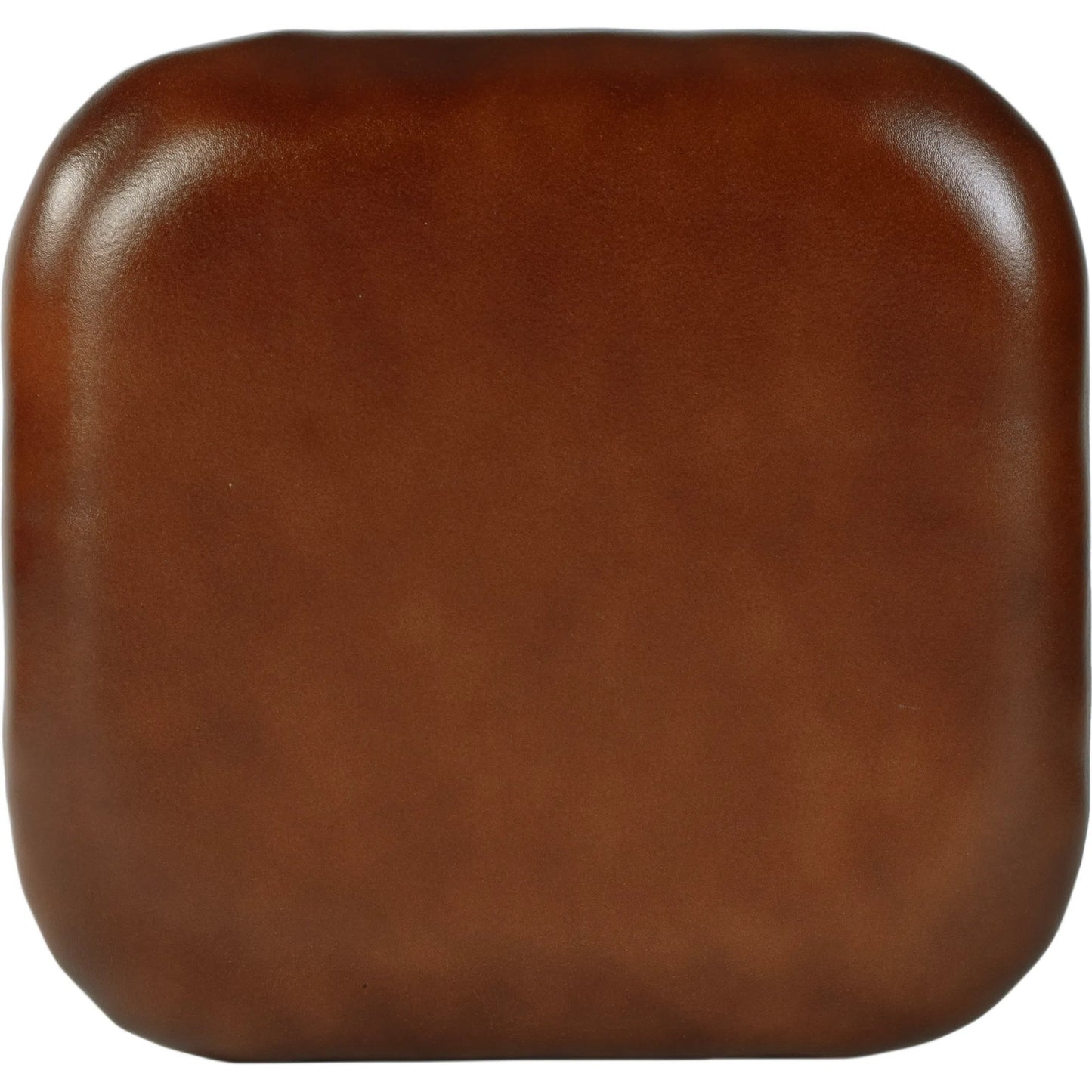004 SI-2458693 | Closeup | Eastham Counter Stool by Butler Specialty Company in brown leather. Made from iron, leather, engineered wood in a traditional style.
