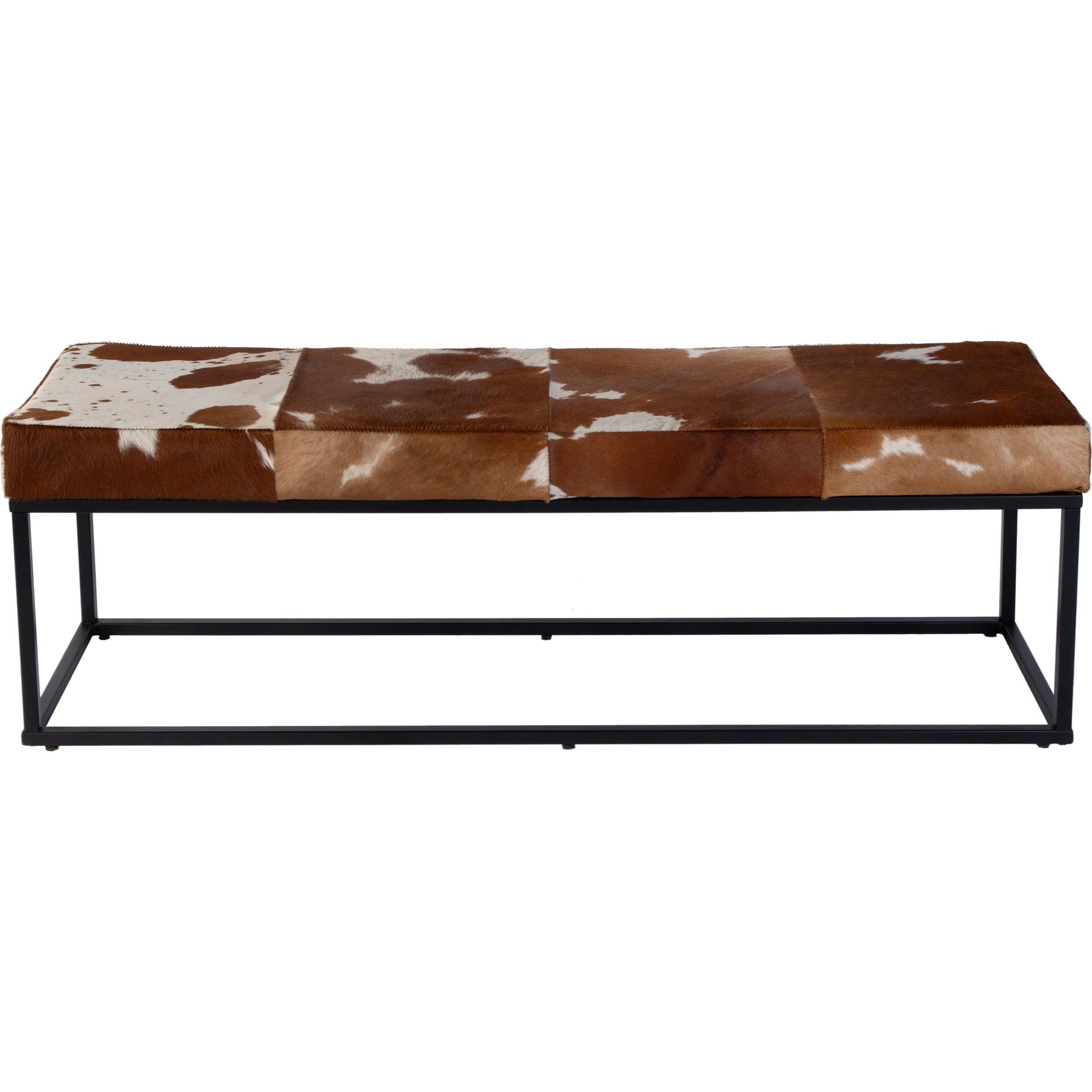 Stinson Accent Bench by Butler Specialty Company. Made from iron, leather, engineered wood in a cottage & farmhouse style.