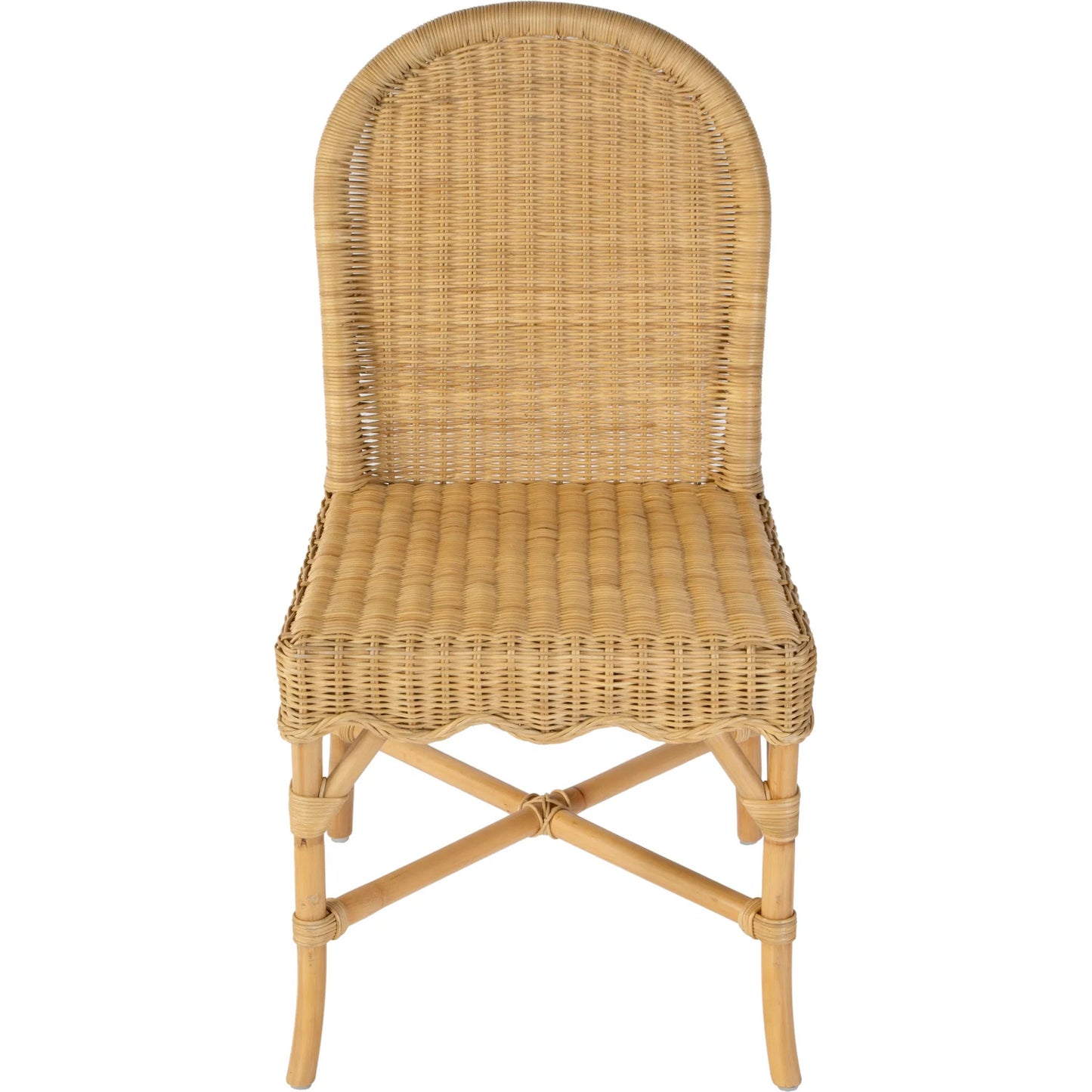 002 SI-2458697 | Additional Silo | Flora Dining Chair by Butler Specialty Company in natural rattan. Made from rattan in a rustic style.