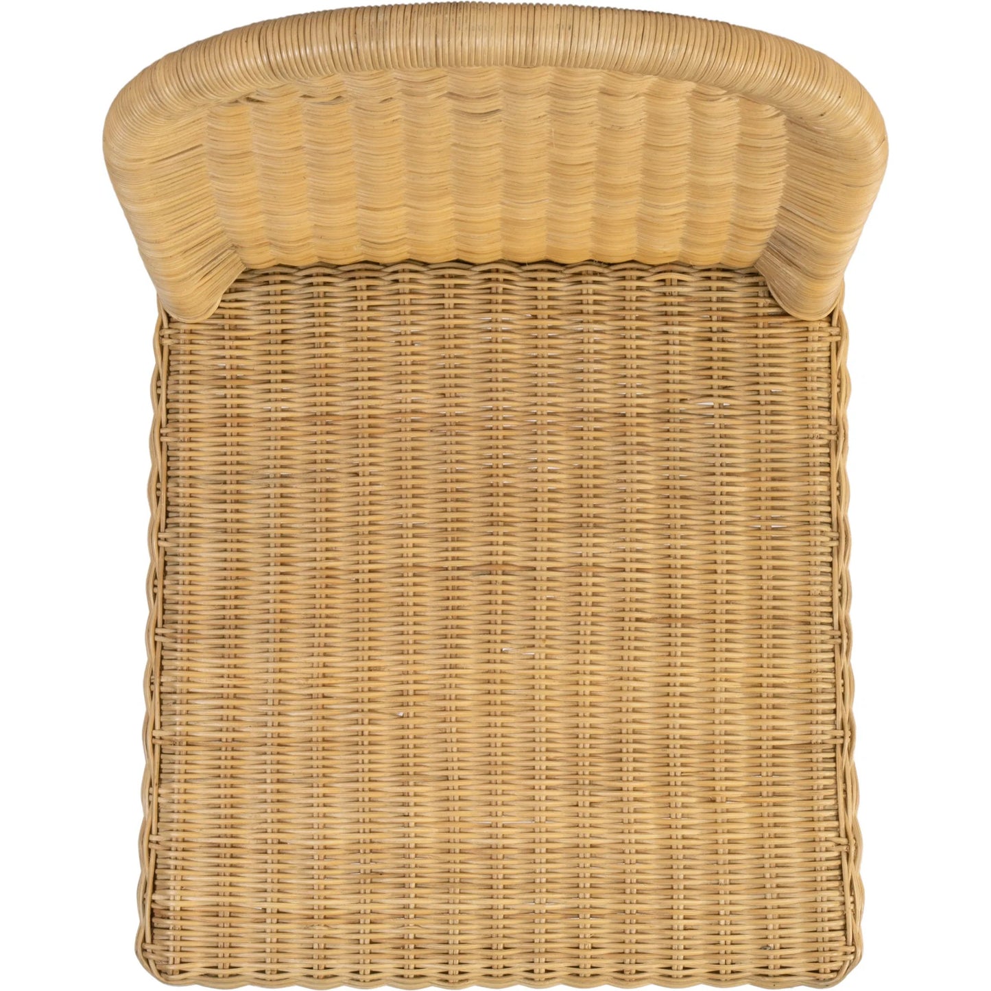 006 SI-2458697 | Closeup | Flora Dining Chair by Butler Specialty Company in natural rattan. Made from rattan in a rustic style.