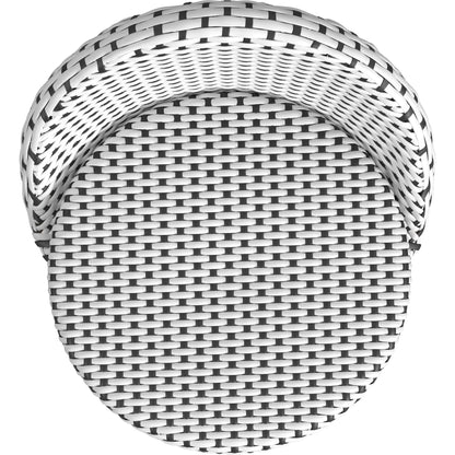 Inez Counter Stool by Butler Specialty Company. Made from rattan, polyurethane synthetic rattan in a eclectic & global style.