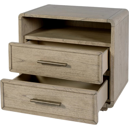 Keenan Nightstand by Butler Specialty Company. Made from mdf, mindi, mindi veneer, laminated veneer lumber, plywood in a traditional style.