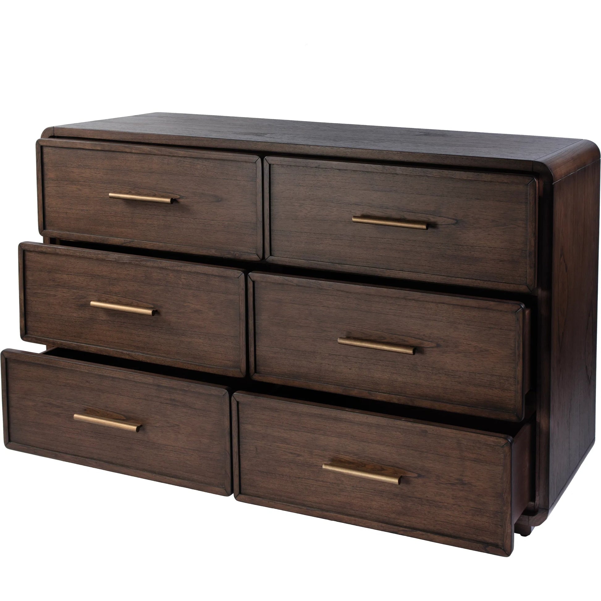 Keenan Dresser by Butler Specialty Company in brown sugar espresso. Made from mdf, mindi, mindi veneer, laminated veneer lumber, plywood in a traditional style.