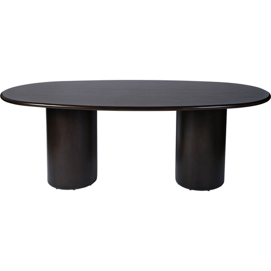 Kersten Dining Table by Butler Specialty Company. Made from mdf, rubberwood, mindi veneer in a transitional style.