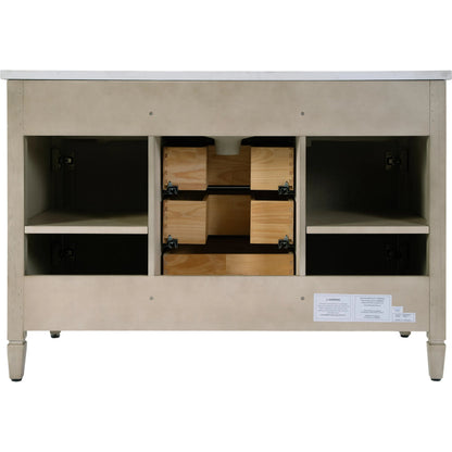 Flagstaff Bathroom Vanity by Butler Specialty Company in desert sand. Made from mdf, mindi, quartz, pine, ceramic, plywood, composite wood, veneer in a transitional style.