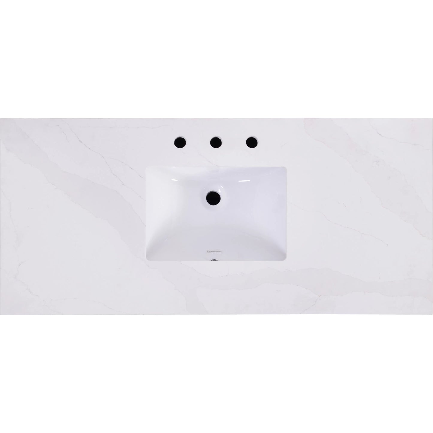 008 SI-2472680 | Closeup | Flagstaff Bathroom Vanity by Butler Specialty Company in desert sand. Made from mdf, mindi, quartz, pine, ceramic, plywood, composite wood, veneer in a transitional style.