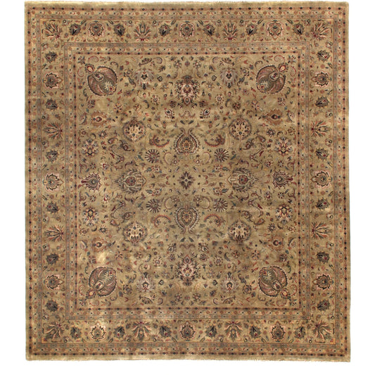Antique Weave Sultanabad 5991 Rug by Exquisite Rugs in green. Made from new zealand wool in a unique style.