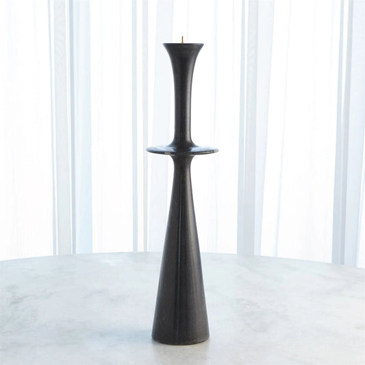 Center Flair Candle Stand by Global Views in marble. Made from unique in a modern style.