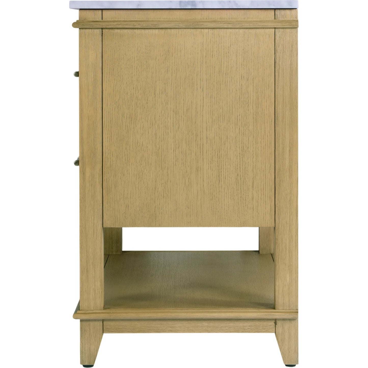 004 SI-2458709 | Additional Silo | Lois Bathroom Vanity by Butler Specialty Company in light oak wire brushed. Made from mdf, eucalyptus, marble, pine, ceramic, plywood, composite wood, veneer in a transitional style.