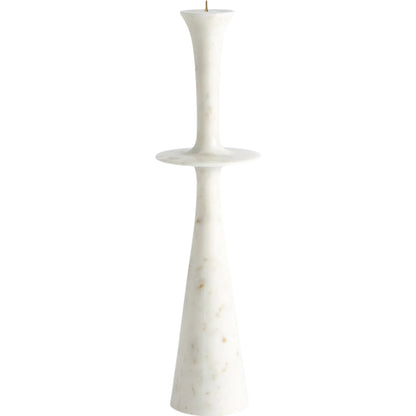 Center Flair Candle Stand by Global Views in marble. Made from unique in a modern style.