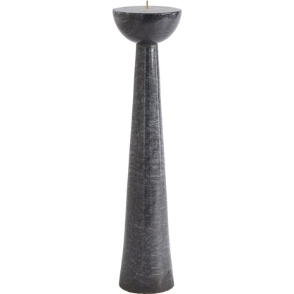 Round Top Candle Stand by Global Views. Made from marble in a transitional style.
