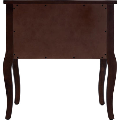 Beasley Nightstand by Butler Specialty Company in brown and olive ash. Made from mahogany, mdf, mahogany veneer, laminated veneer lumber in a unique style.