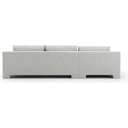 Devon Chaise Sectional by Caracole. Made from unique in a transitional style.