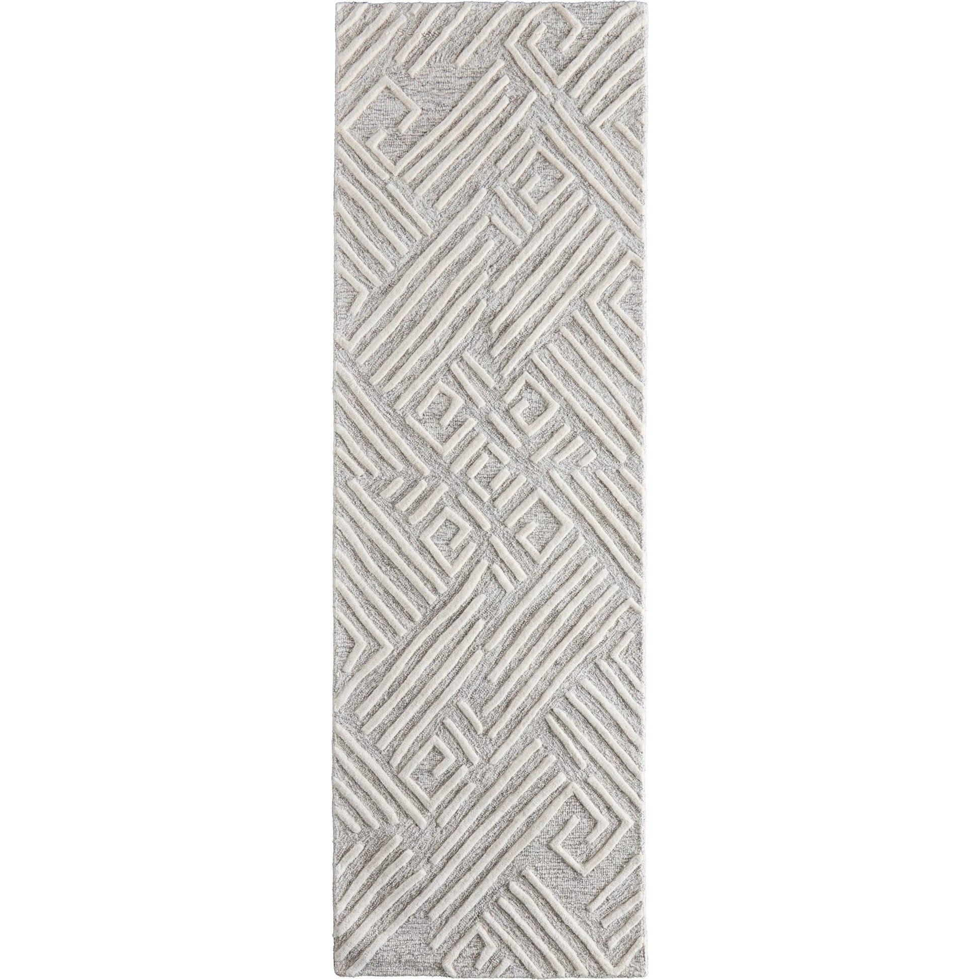 Enzo Geo Wool Rug - 8737F by Feizy. Made from wool in a unique style.