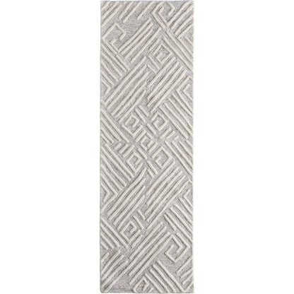 Enzo Geo Wool Rug - 8737F by Feizy. Made from wool in a unique style.
